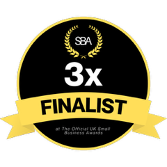 3x Finalist Logo