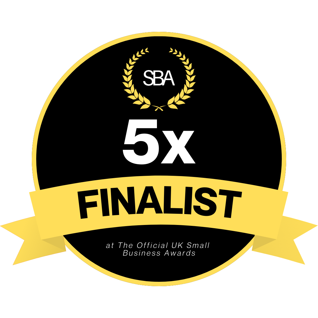 5x Finalist Logo
